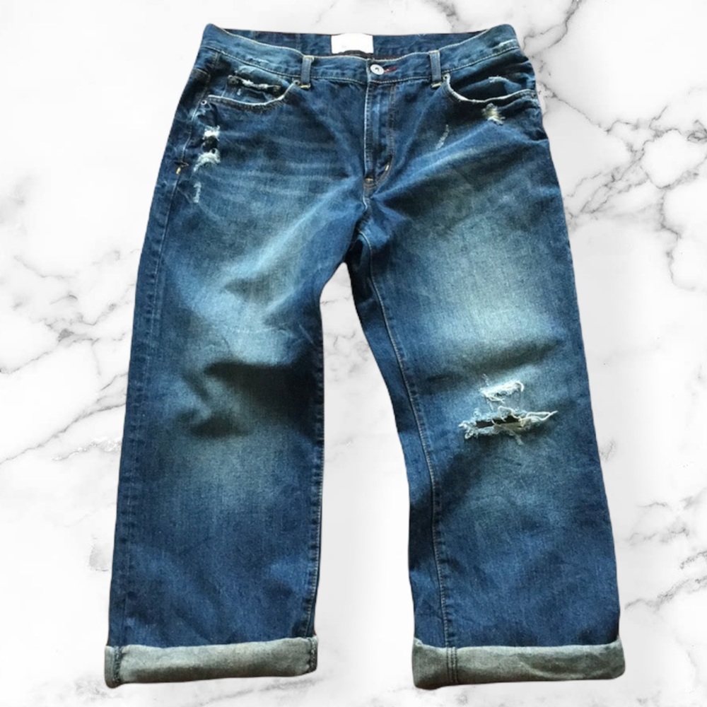 Distressed Y2K Aeropostale Bootcut Jeans